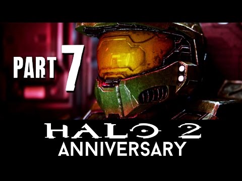 Halo 2 Anniversary Walkthrough Part 7 - DELTA HALO (Mission 8) Master Chief Collection - 60fps