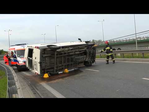 Kolizja i paraliż na Prymasa 1000-lecia w dniu 20.06.2012