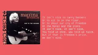 "It Isn't Nice" -  Malvina Reynolds - lyrics