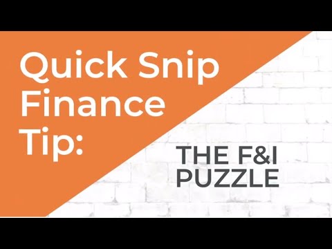 Quick Snip Finance Tip: The Puzzle