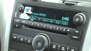 How To Preset The Radio In Your 2011 Chevy Traverse - Don Hattan Chevrolet