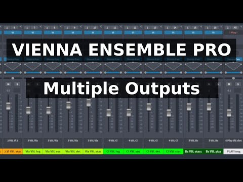 Vienna Ensemble Pro - Multiple Outputs