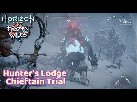 How to Complete Chieftain Trial - First Place 3:40 minutes- Frozen Wilds dlc of Horizon Zer Dawn HZD