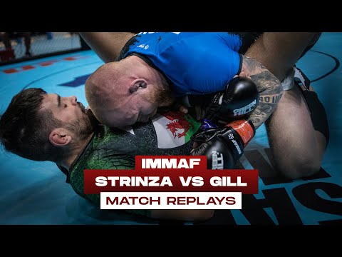 Strinza vs Gill at the 2022 European Championships | IMMAF Match Replays