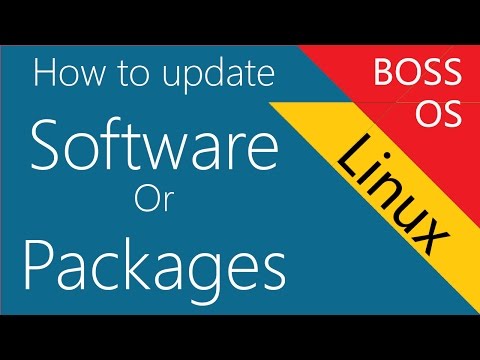How to update Packages in Linux Boss os | Part 2