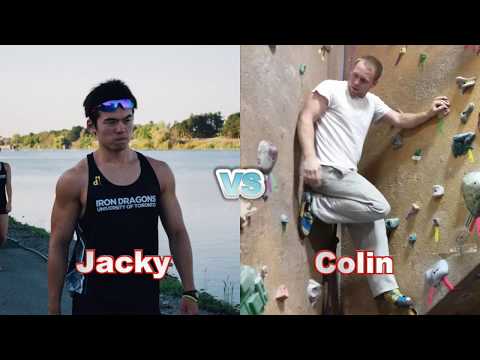 Colin vs Jacky - Iron Dragons Paddle Erg Challenge - Dec 14, 2017