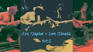 PHENOMENAL! Dire Straits (Mark Knopfler) and Eric Clapton: Two Young Lovers (Live 1985)