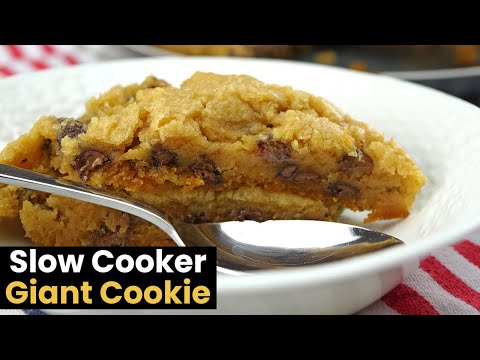 download lagu mp3 mp4 Giant Cookie Slow Cooker, download lagu Giant Cookie Slow Cooker gratis, unduh video klip Giant Cookie Slow Cooker