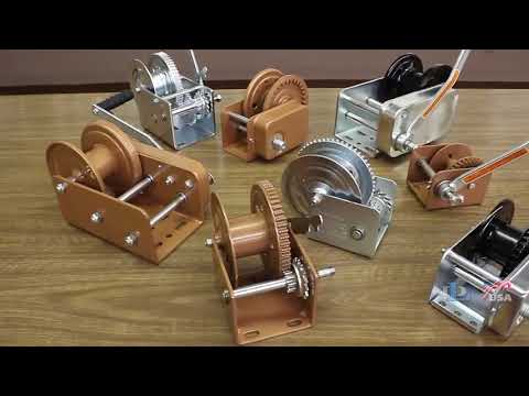 Dutton-Lainson Winch with Automatic Brake - 1500-Lb. Capacity, Model# DLB1500A