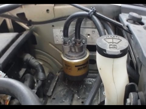GMC Sierra 2014 Derale remote transmission oil filter kit  installation - How to.