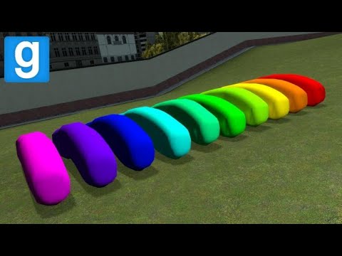 100 HIGHWAY WORMS VS TOWERS - Garry's mod sandbox