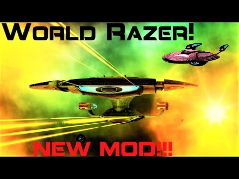 NEW MIGHTY MOD! - C.S.S  World Razor CLASHING With The MIGHTY F! - Star Trek Ship Battles