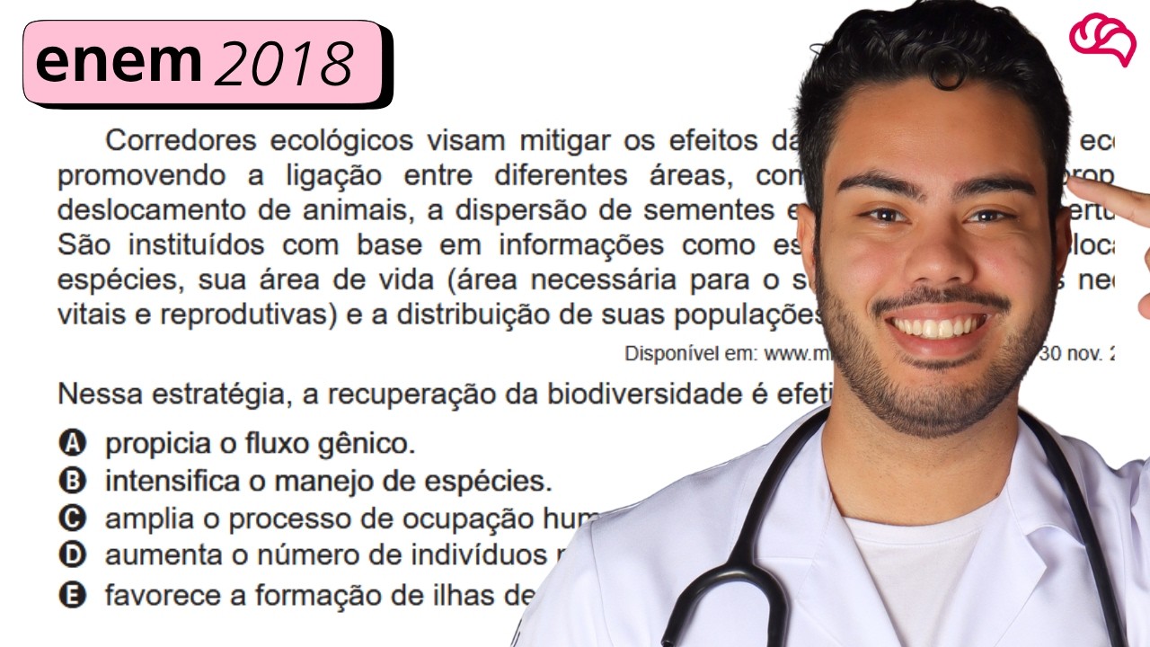 Resolução em Vídeo — Questão 98 ENEM 2018