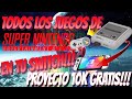 Super Nintendo Al Completo En Tu nintendo Switch Projec