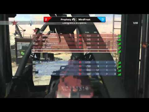 EGL5: Call of Duty: MW3 (Xbox 360) : Prophecy vs Mindfreak : Map 3 - LB Semi Final