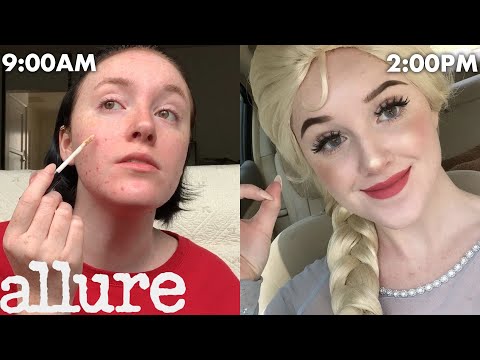 A Professional Party Princess's Entire Routine, from Makeup to Birthday Songs | Work It | Allure