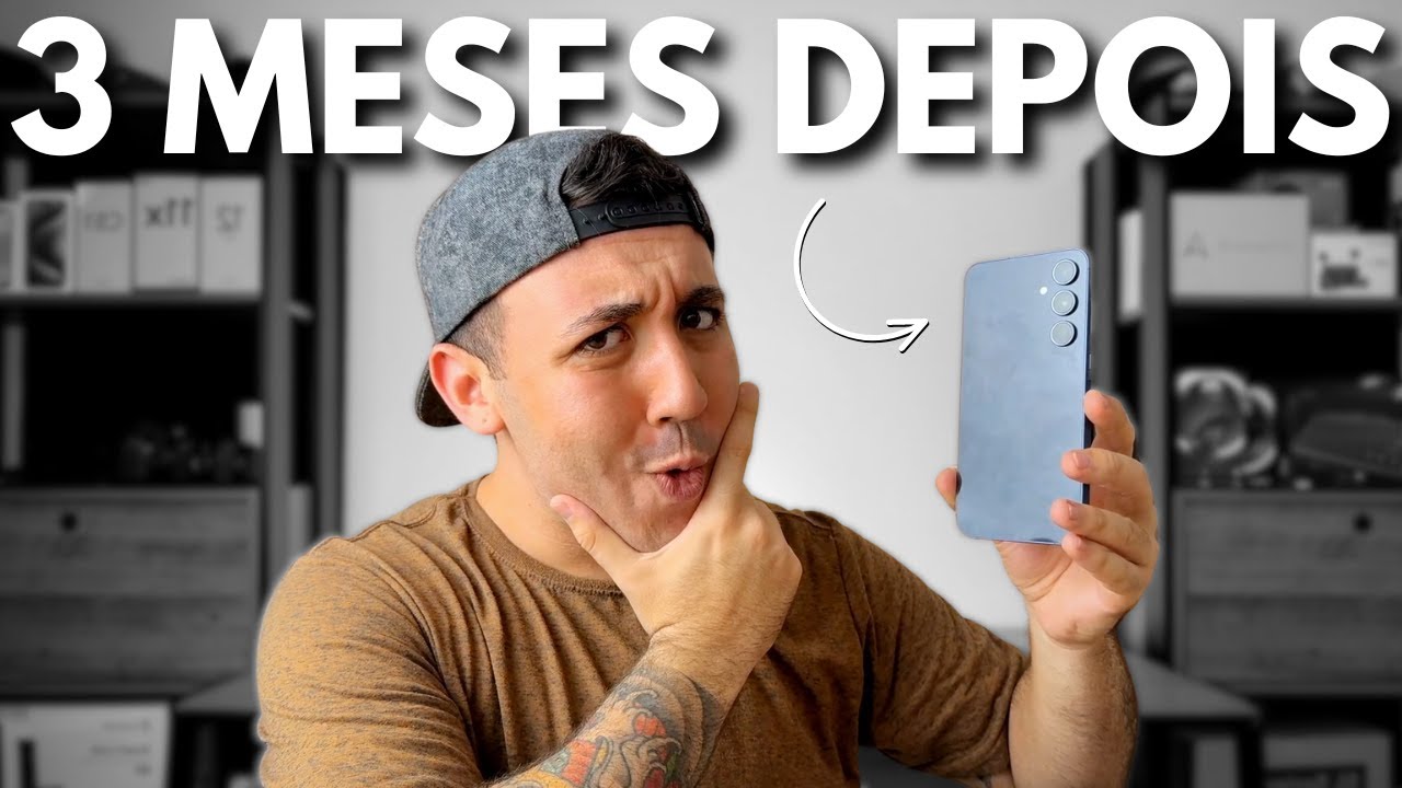🚨 GALAXY A55: ESSE CELULAR VALE A PENA? Opinião SINCERA após 3 MESES de USO!