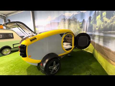 Mink campers teardrop offroad aus Island.