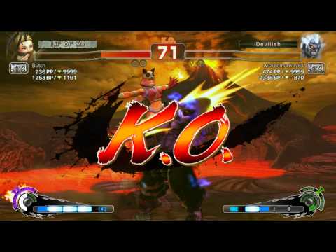 Ultra Street Fighter IV battle: Ibuki vs Oni