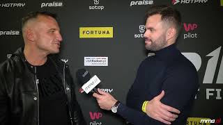 PAWEŁ JÓŹWIAK: WJEŻDZAM W GRUBASA I WALĘ GO. BIJEMY SIĘ W SAMYCH OWIJKACH.