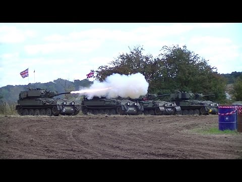 Tanks, Trucks and Firepower Show 2016: CVRT Firepower