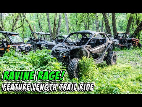 Ravine Rage - UTV Off-Road Adventure in Canada - Feature Length Trail Ride - #TeamAJP Trail Vlog 009