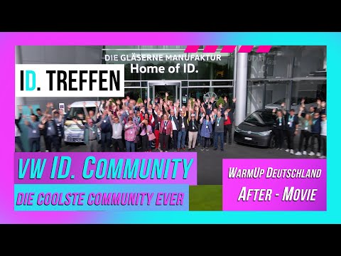 VW ID. TREFFEN WarmUp Zwickau & Dresden Produktion Besichtigung After-Movie