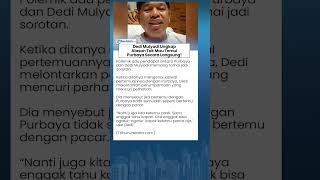 Alasan Dedi Mulyadi Tak Langsung Temui Menkeu Purbaya Bahas Dana Mengendap di Bank