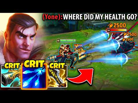 I CREATED THE STRONGEST JAYCE BUILD OF ALL-TIME! (TRIPLE SHOT CRIT)