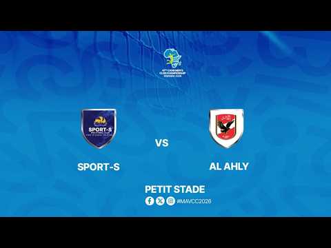 DAY 4/  POOL B / SPORT S VC  (UG)  VS AL AHLY (EGY)