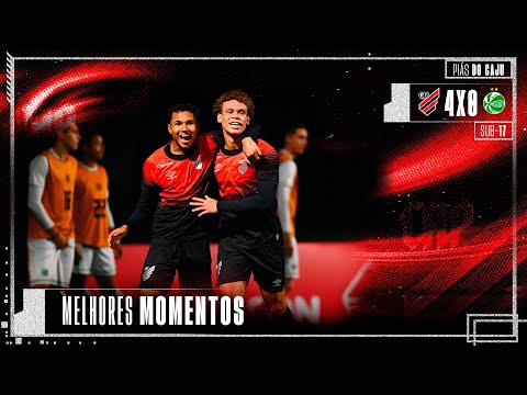 Athletico 4x0 Juventude | Brasileirão sub-17 | MELHORES MOMENTOS