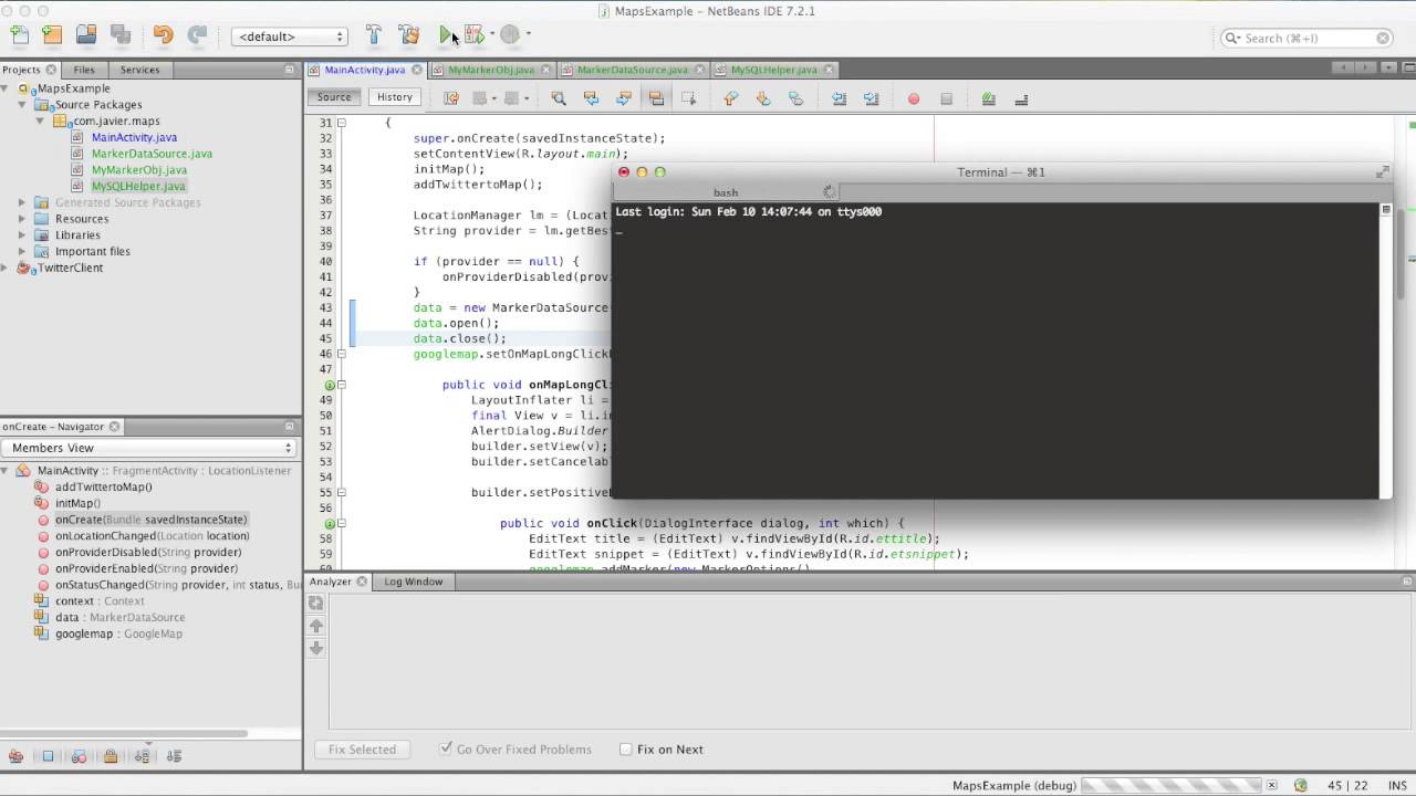 Test Connection to DB