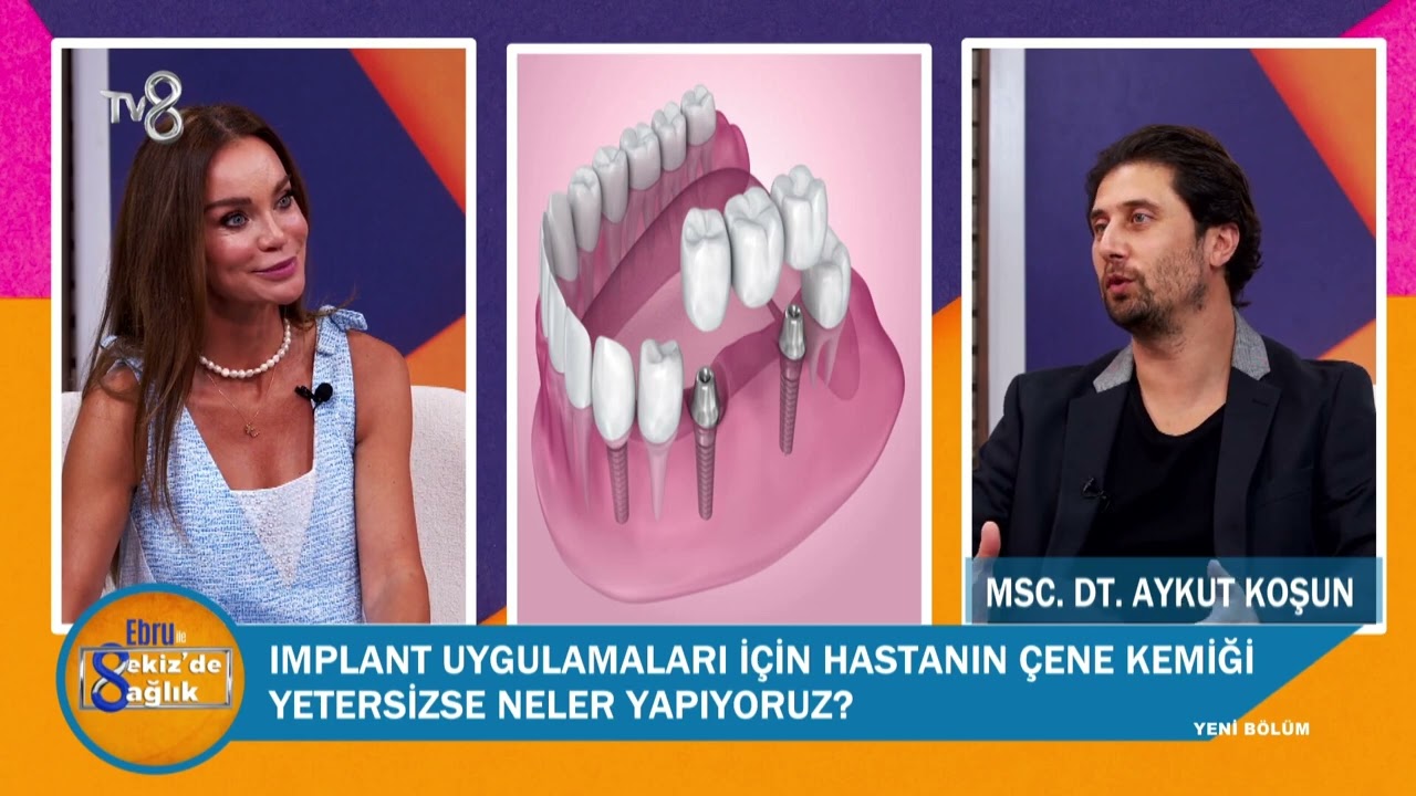 Aykut Koşun – TV8 Sekiz'de Sağlık: What Is Dental Implant Treatment?