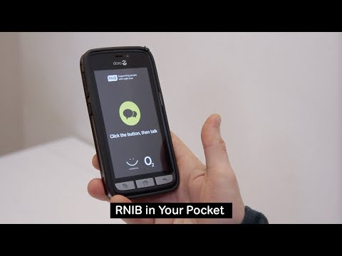 In Your Pocket - Phone and media device for visually impaired people