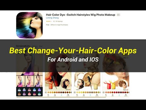 5 Best Change-Your-Hair-Color Apps | For Android and...