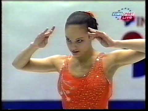 Sarah Meier (SUI) – Kür bei den Eiskunstlauf-Europameisterschaften 2001
