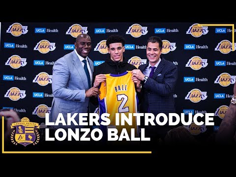 Lonzo Ball's Lakers Introductory Press Conference (IN FULL)