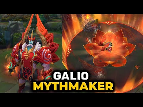 Mythmaker Galio Skin Preview - League of Legends