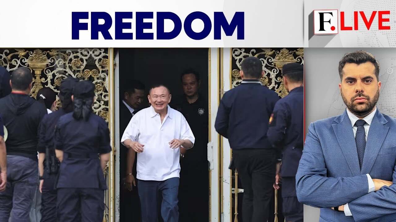 Thailand's Ex-PM Thaksin Shinawatra Released From Prison | Firstpost Live | N18G