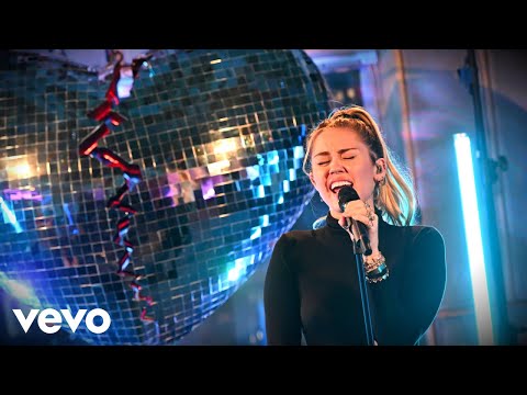 Mark Ronson, Miley Cyrus - No Tears Left To Cry (Ariana Grande cover) in the Live Lounge