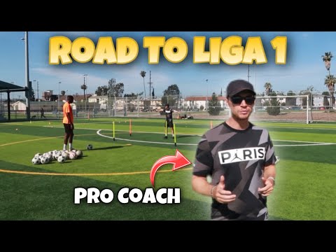 New Private 1 on 1 Coach In LA | ROAD TO LIGA 1