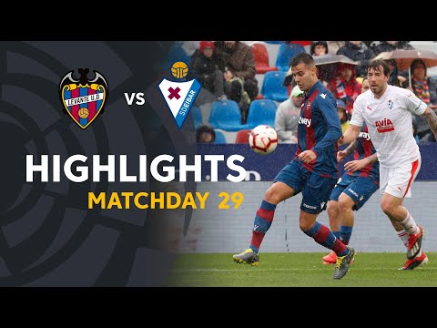 Highlights Levante UD vs SD Eibar (2-2)