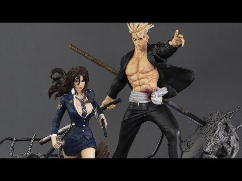 Sun-Ken Rock - KEN & YUMIN Statue - 3D Sculpted by me - Kitsune Statue