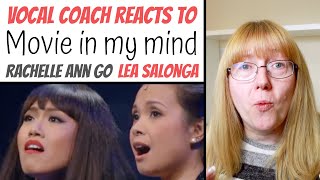 Vocal Coach Reacts to &#39;Movie in my mind&#39; Rachelle Ann Go &amp; Lea Salonga - Miss Saigon
