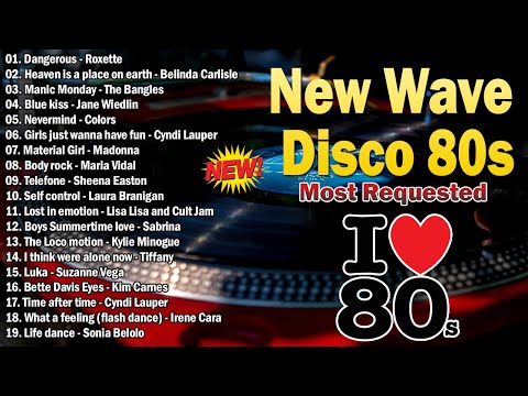 New Nonsstop Most Requested New Wave Disco 80s Nonstop Remix