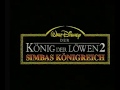 The Lion King 2 German SP Trailer