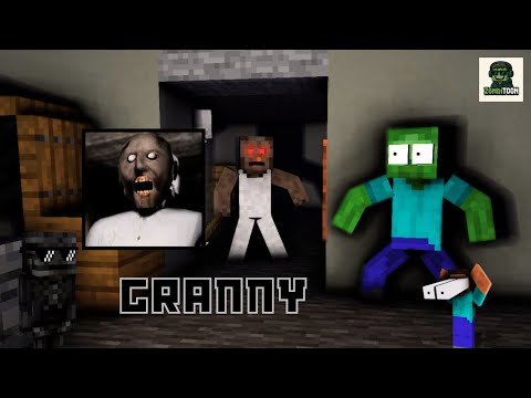 MONSTER SCHOOL vs GRANNY 😱 | ZOMBITOON Animation