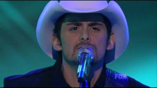 Brad Paisley   Then Live on American Idol