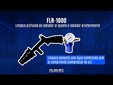 Equipamento Fluxing FLR para Limpeza de Arrefecimento com Regulador PLANATC-FLR-1000 - Video