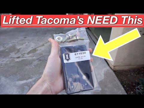 Toyota Tacoma Gets Sway Bar Relocation Kit!